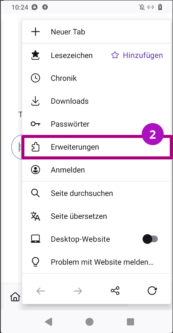 Werbeblocker zu Firefox hinzufügen Android Teil 2