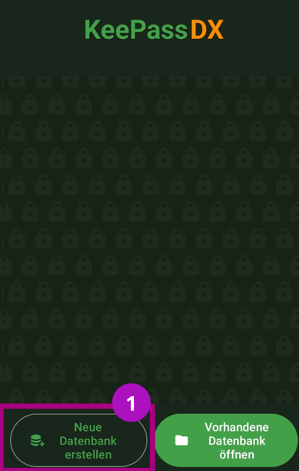 KeepassDX auf Android Teil 01