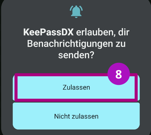 KeepassDX auf Android Teil 05