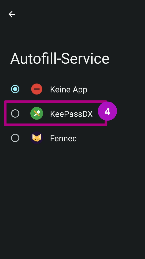 KeepassDX auf Android Teil 09