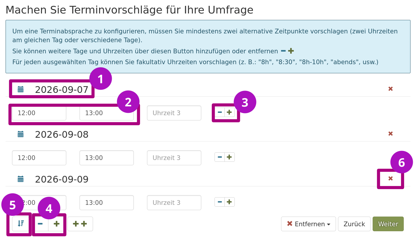 Umfrage mit Nuudle erstellen Teil 03