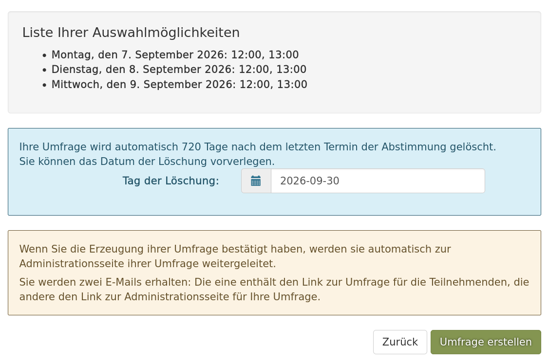 Umfrage mit Nuudle erstellen Teil 04