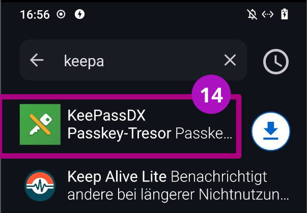 F-Droid Store auf dem Android installieren Schritt 14